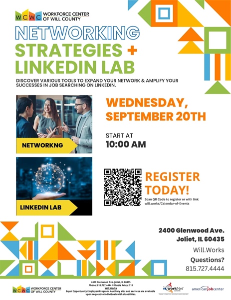 Networking Strategies + LinkedIn Lab Workshop