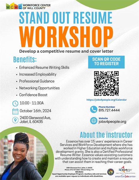 Stand Out Resume Workshop