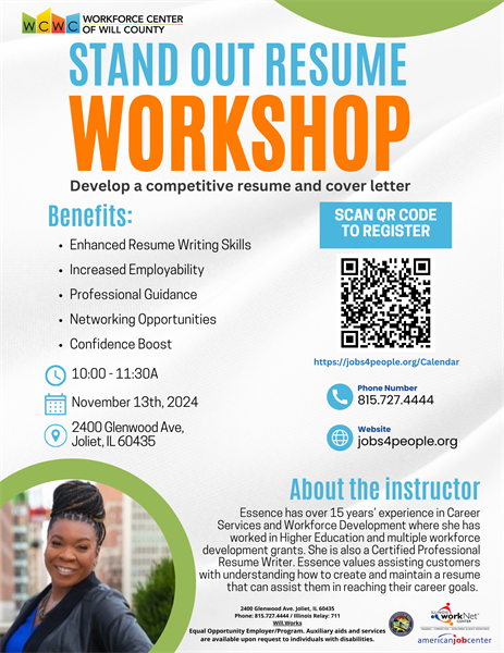 Stand Out Resume Workshop