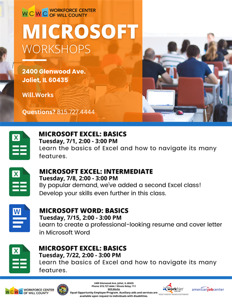 Microsoft Excel: Basics Workshop