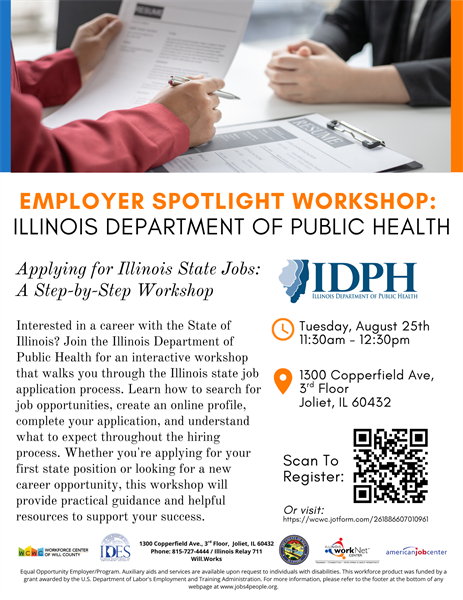 💼 Spotlight Tuesday: 🏢 Illinois Department of Human Services & Illinois Department of Public Health